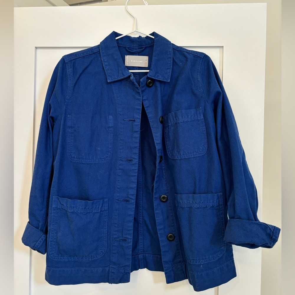 Everlane Blue Chore Coat
